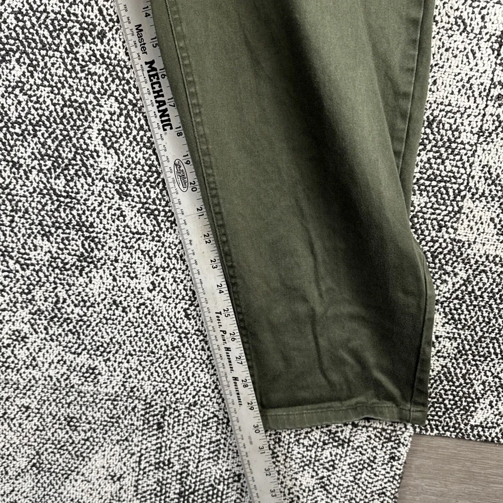 Levis Red Tab 550 Womens 24M (40 X 30) Relaxed Fit Plus Green Pants‎ High Rise